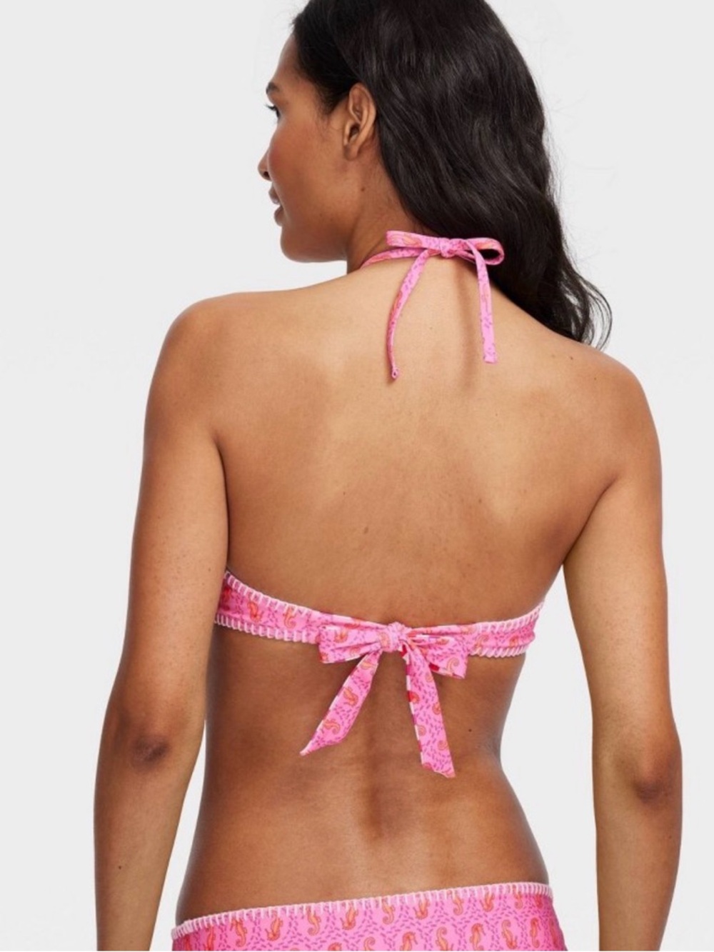 Reversible Seahorse Bikini Set from Roller Rabbit x Target NWT szXL - Picture 5 of 15